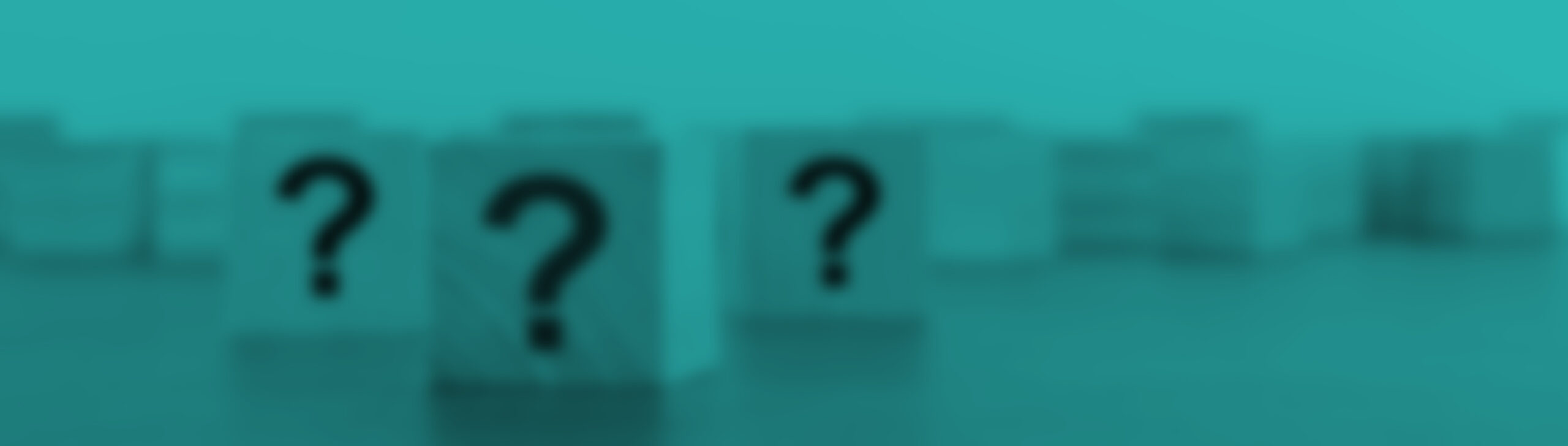 Fragezeichen im Holzklotz- faq
